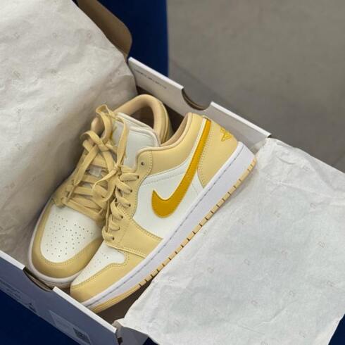 Кроссовки женские Nike Air Jordan 1 Low Pale Vanilla DC0774-170